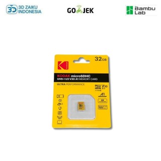 Original Kodak Micro SD Card 32 GB for Bambulab 3D Printer